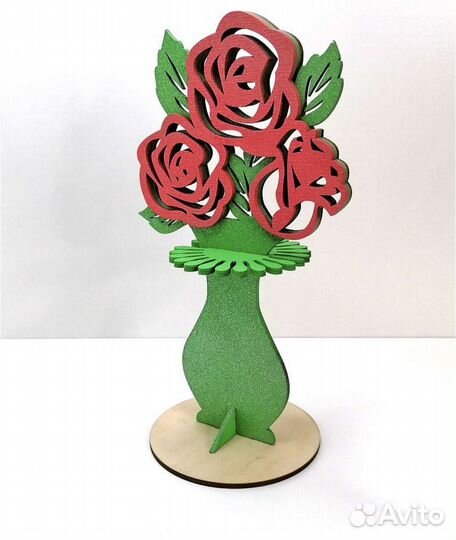 Салфетница деревянная