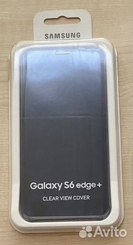 Чехол Clear View Cover для Samsung Galaxy S6 edge+