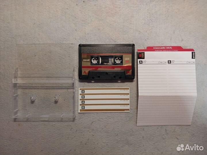Аудиокассета maxell UD II 60