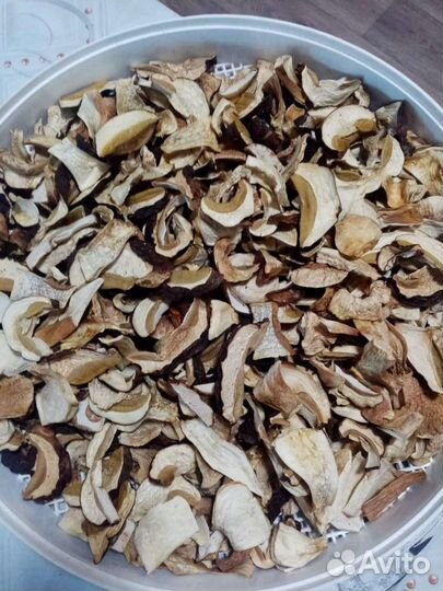 Сухие белые грибы
