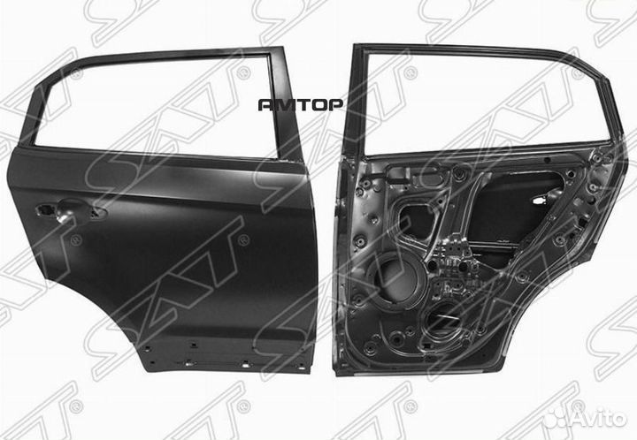 SAT ST-HN90-041-A1 Дверь задняя hyundai creta 16-2