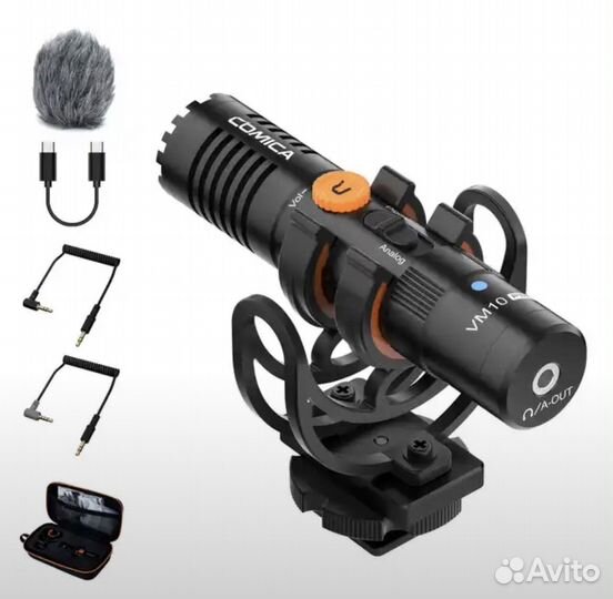 Comica vm10 pro накамереый микрофон