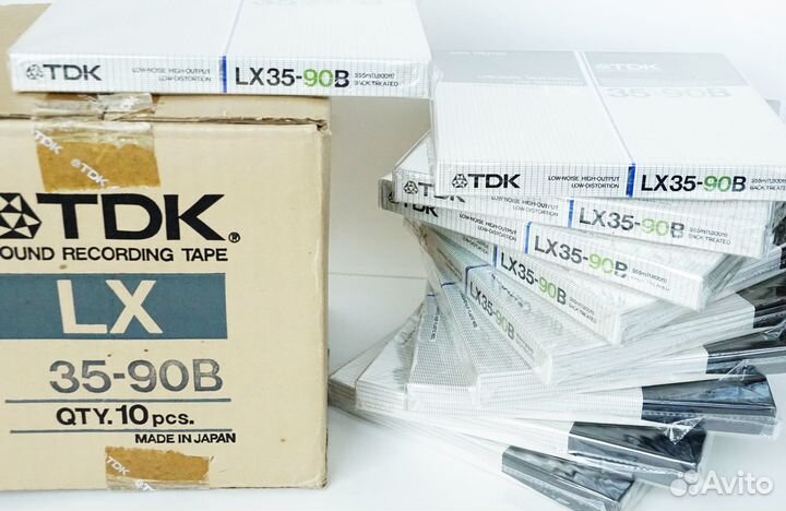 TDK LX 35-90B магнитная лента 550 м. Новая