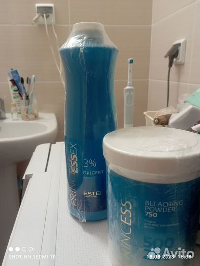 Оксигент+пудра для обесцвечивания