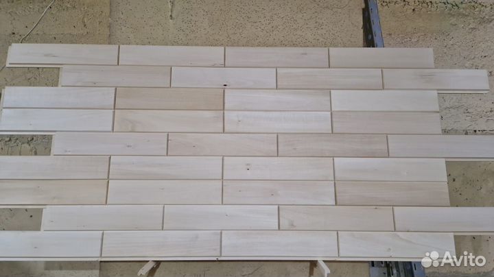 Стеновой паркет липа