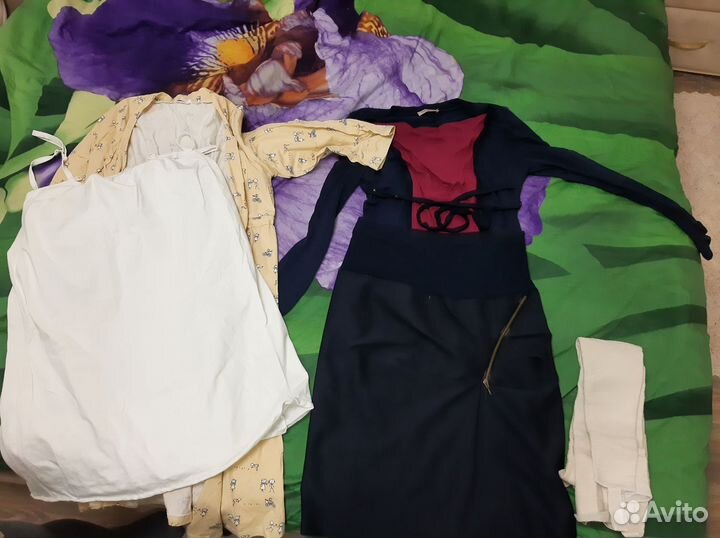 Вещи для беременных пакетом (р.44- 46)