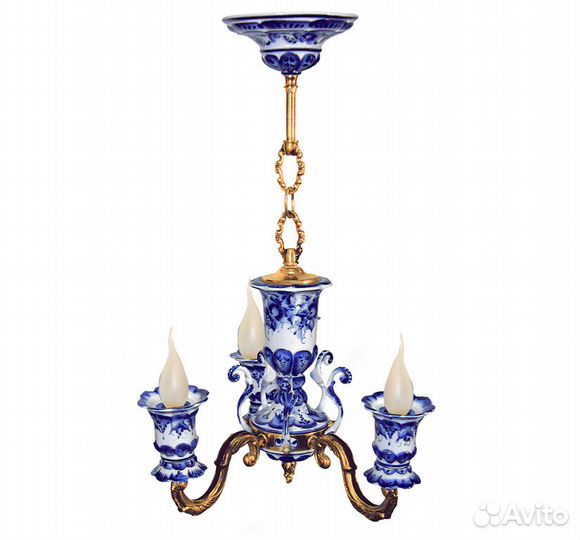 Гжель люстра