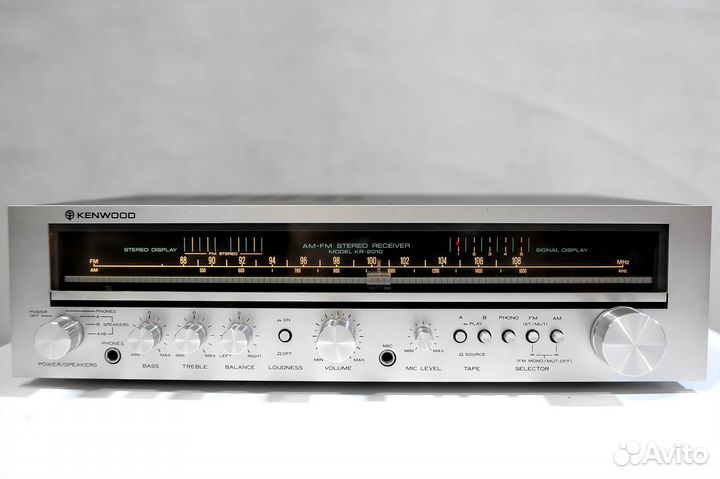 Стереофонический Ресивер Kenwood KR-2010, 1980г