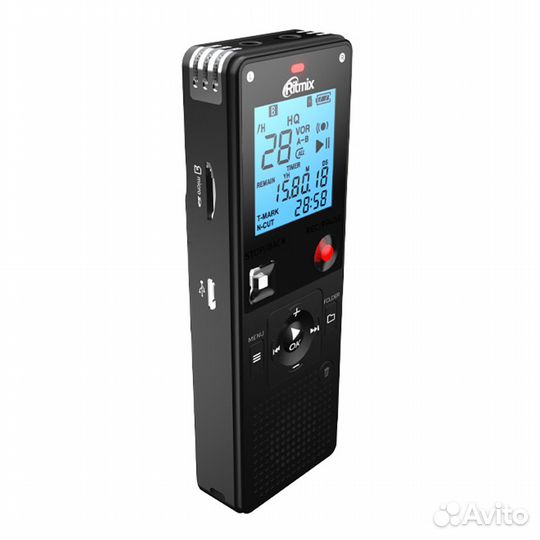 Диктофон Ritmix RR-820 16Gb Black