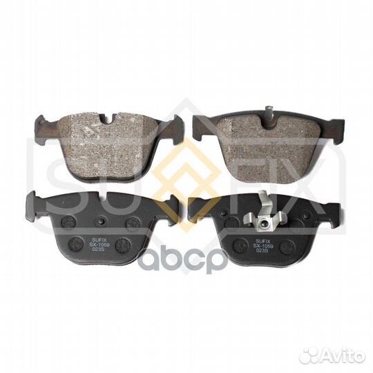 Колодки тормозные дисковые зад прав/лев SX1