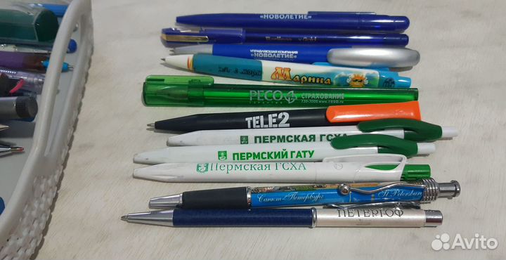 Шариковые ручки 90-ые и начало 2000-ые