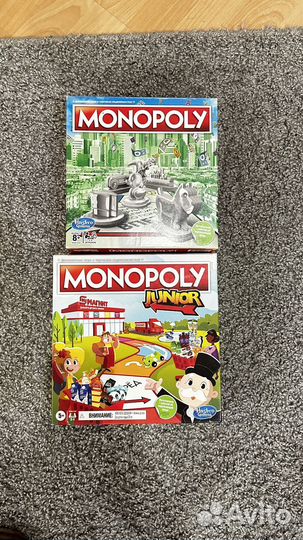 Монополия + монополия junior