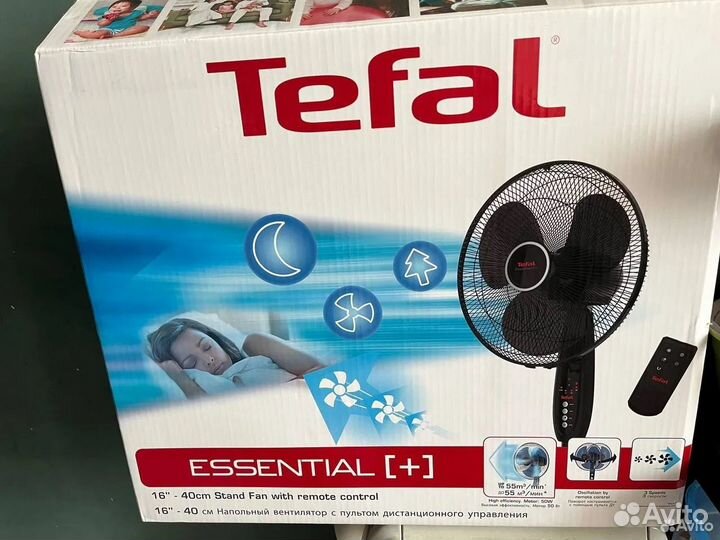 Напольный вентилятор Tefal Essential+