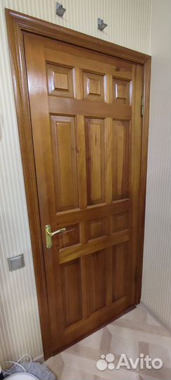 Дверь межкомнатная натуральное дерево