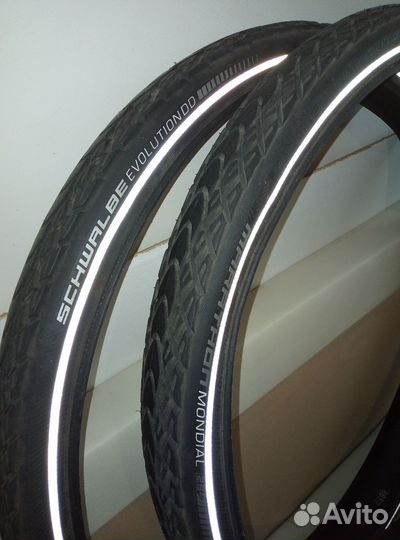 Покрышки 27.5 Schwalbe Marathon Mondial DD 2шт