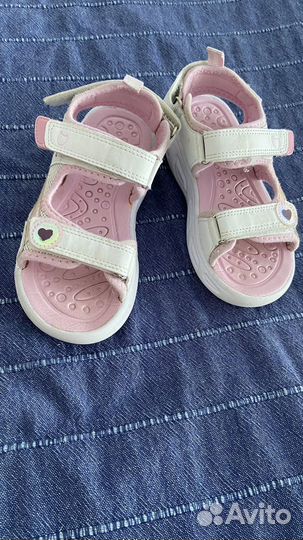 Детская обувь для девочек 28 размер летняя