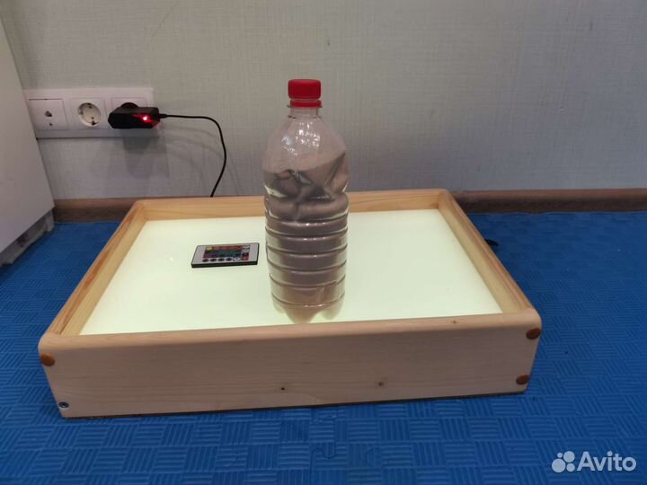 Рисование песком