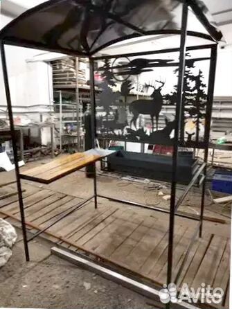 Мангал кованный