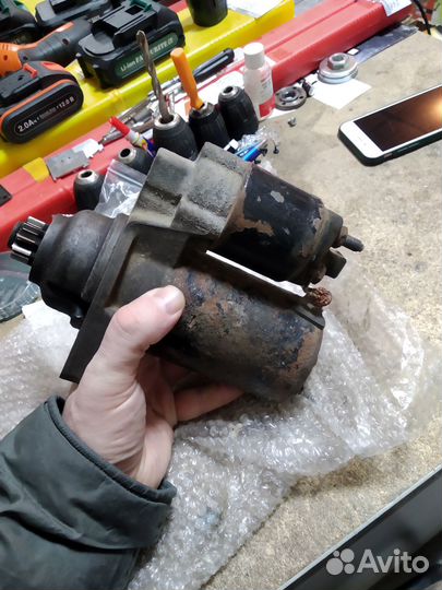 Стартер на volkswagen пассат б3, б4