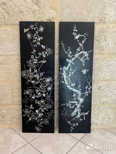 Панно. Шинуазри. Антикварная мебель