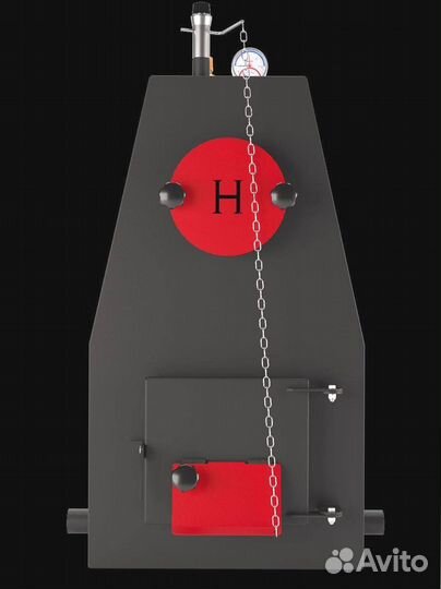 Твердотопливный котёл 50 квт