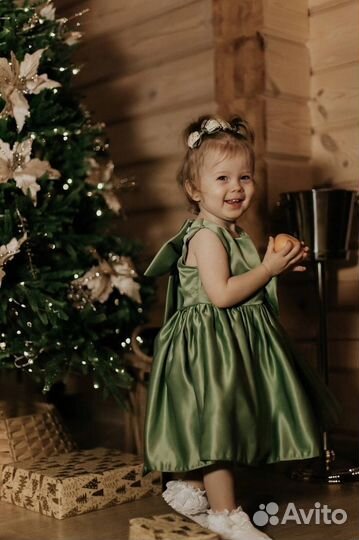 Платье для девочки праздничное 80-86