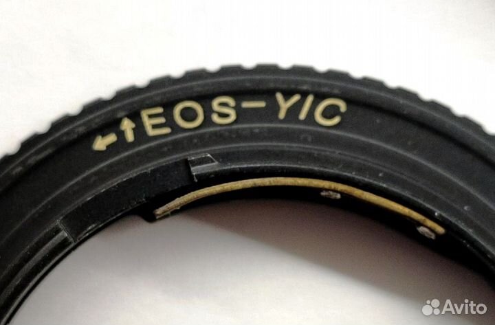 Адаптер Чипованный с C/Y) EF на зеркалку Canon EOS