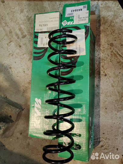 Пружины задние на ваз