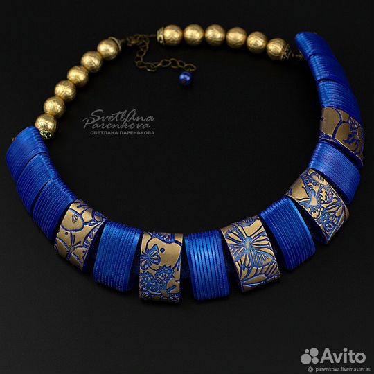 Украшения ручной работы из полимерной глины