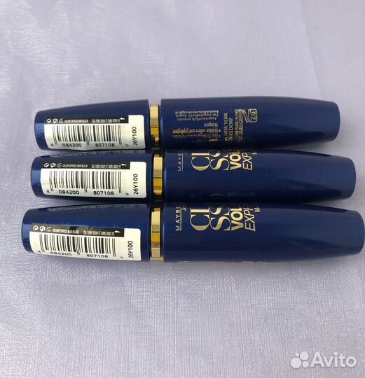 Тушь для ресниц Maybelline чёрная оригинал