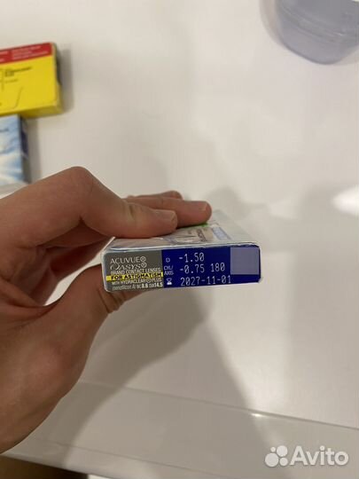 Линзы acuvue oasys astigmatism