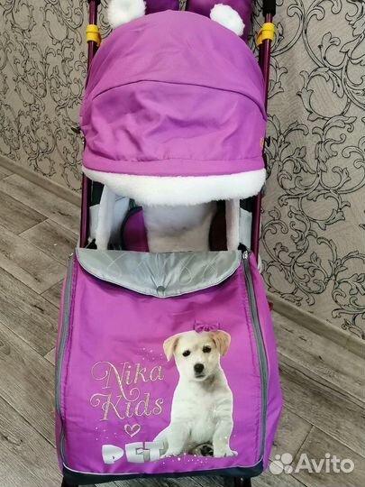 Коляска санки