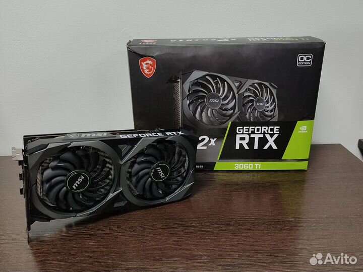 Видеокарта MSI RTX 3060 Ti 8 Gb