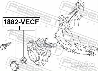 Ступица передняя 1882vecf Febest