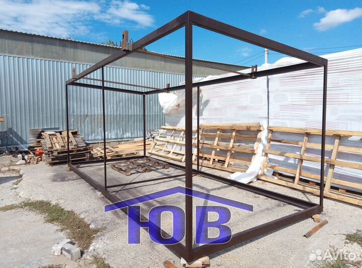 Каркас для бытовки. Сварю у вас на участке