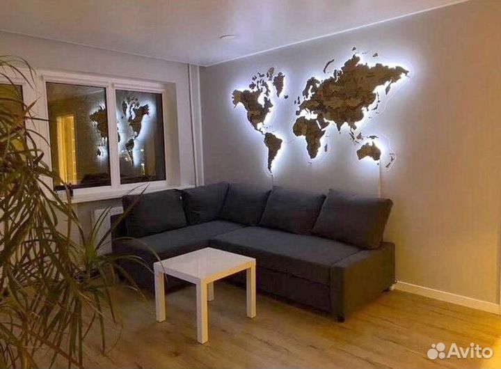 Карта мира и России с доставкой