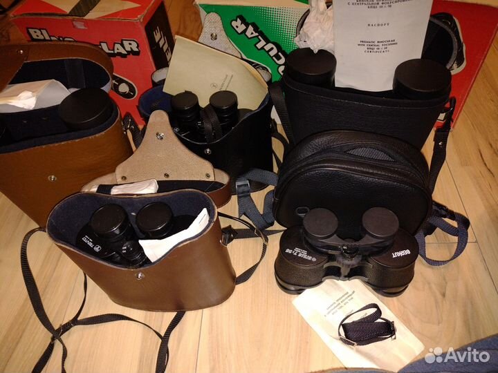 Бинокль Tento СССР новый