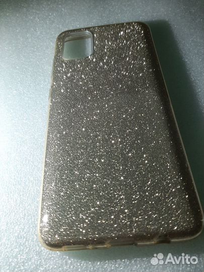 Золотой чехол на samsung а51