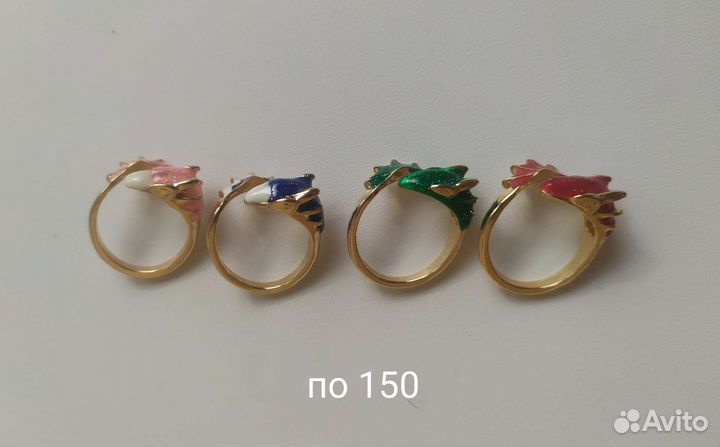 Кольца бижутерия