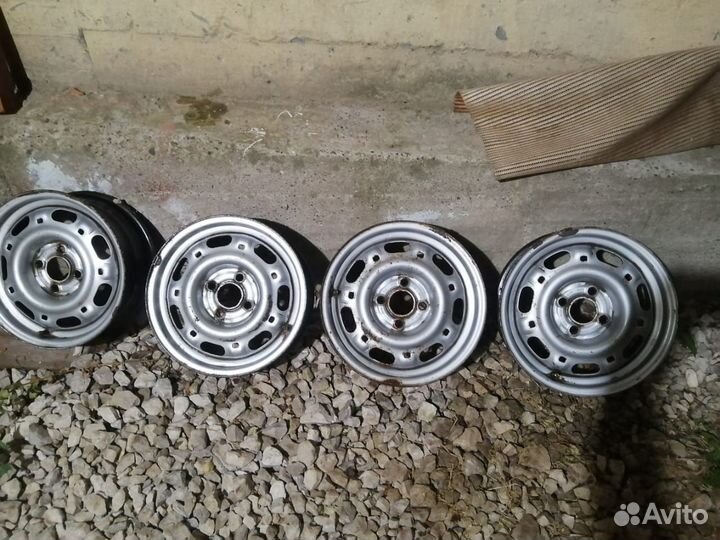 Диски штампованные r14 4/100