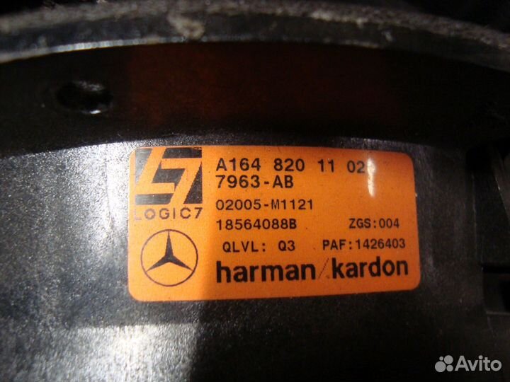 Динамик задний W164 A1648201102