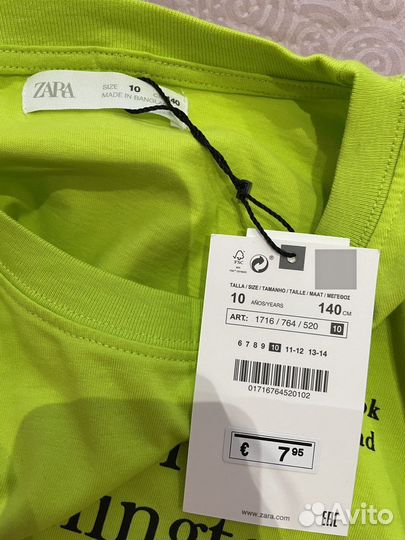 Футболка zara
