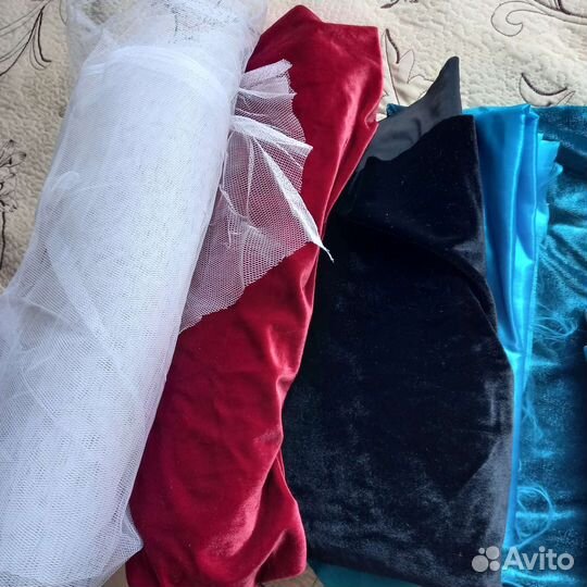 Отдам остатки ткани