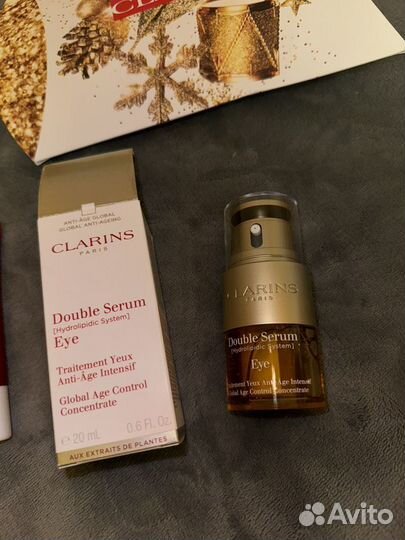 Clarins double serum eye наборчик