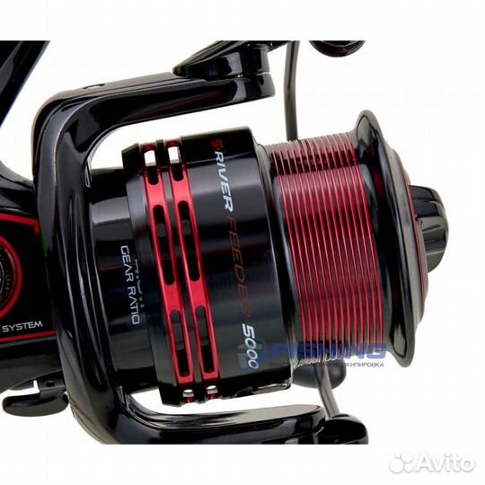 Катушка S-River Feeder 5000 ручка вкручивается