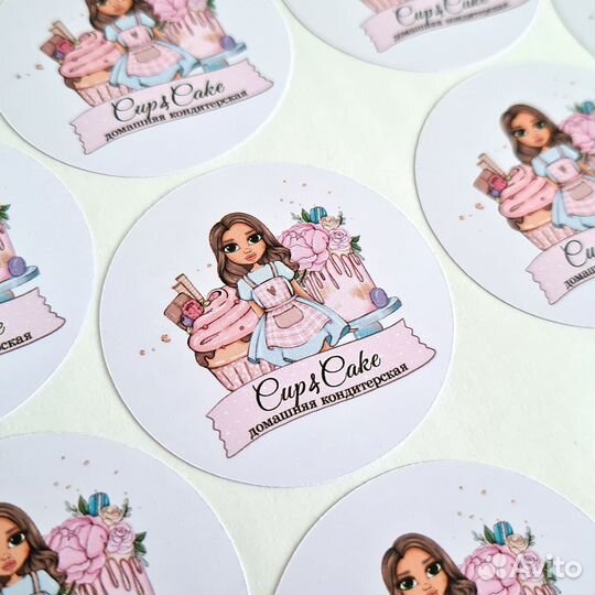 Наклейки под заказ