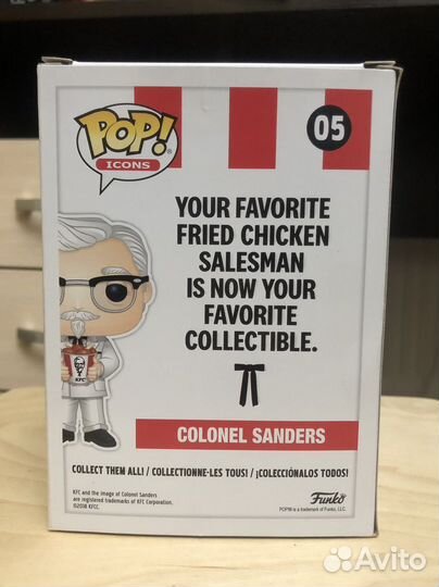 Фигурка Funko Pop Полковник Сандерс