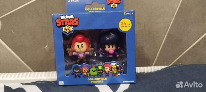 Оригинальные фигурки Brawl Stars x Line Friends