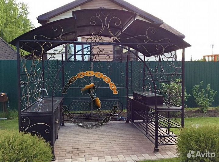 Мангалы со столиком