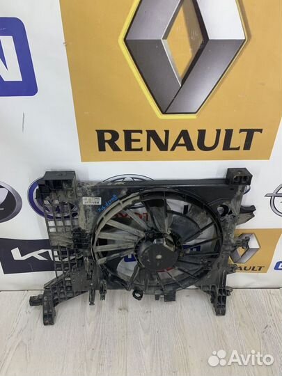 Вентилятор радиатора охлаждения двигателя диффузор